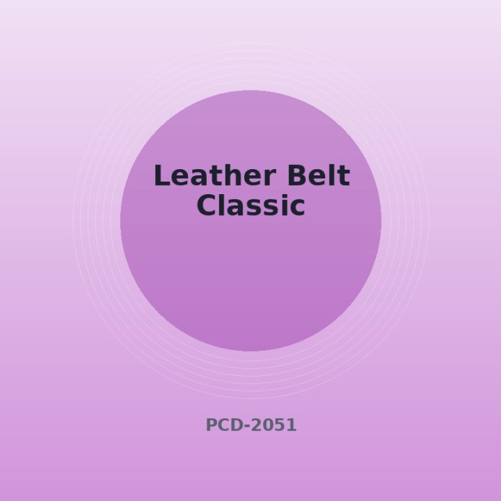Ceinture en cuir Classique